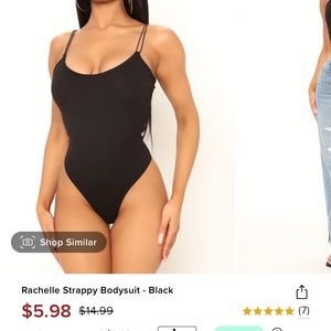 Black body suit